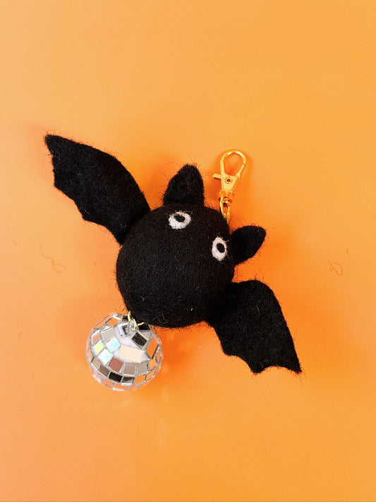 Batty Disco Bag Charm