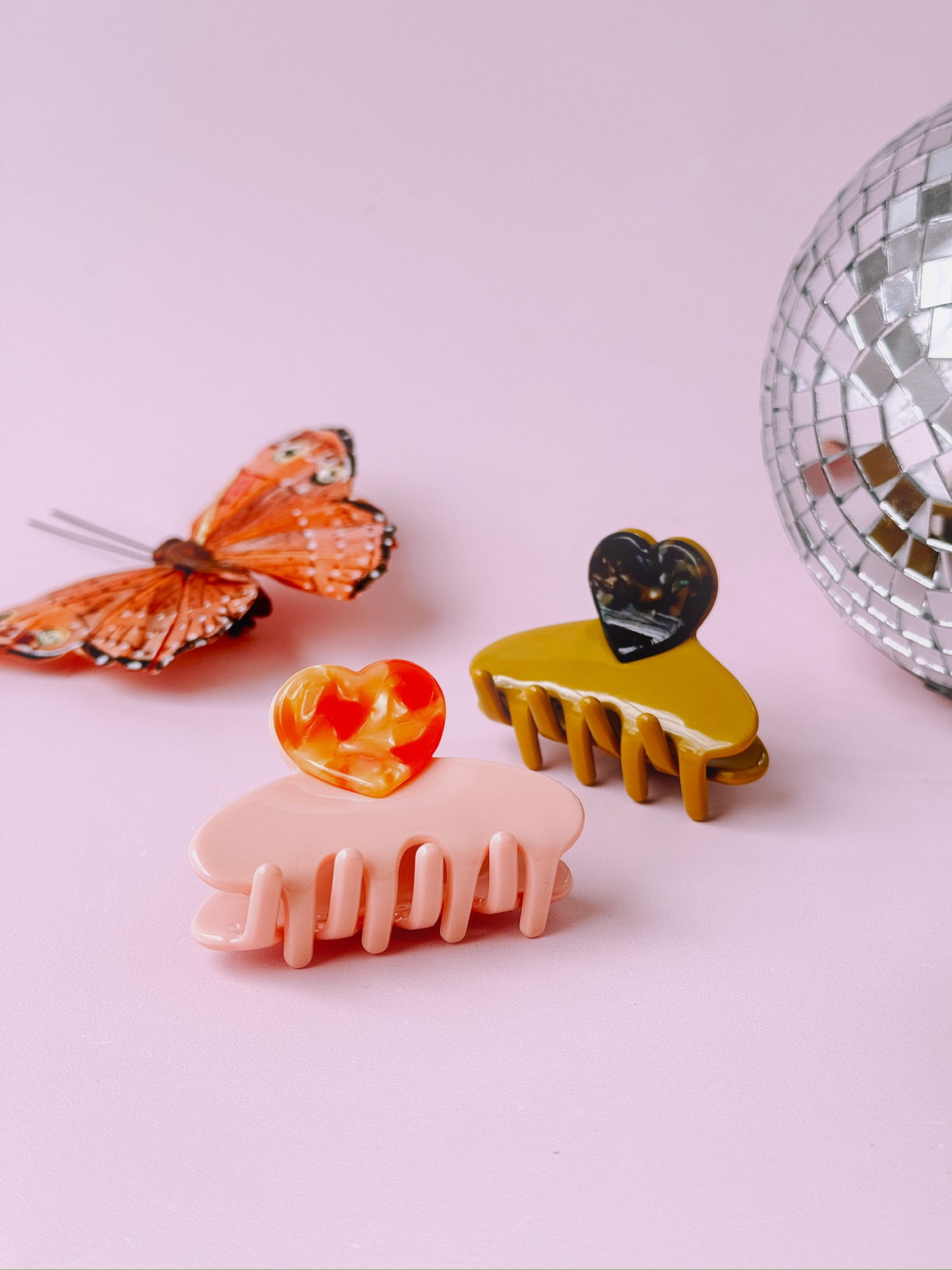 Mini Sweetheart Hair Claw Clip