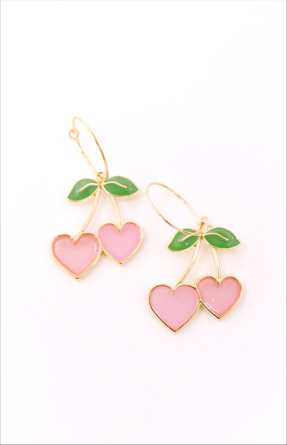 Cherry Heart Hoops