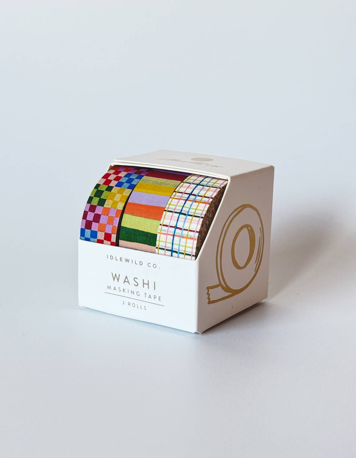 Rainbow Washi Tape - Set of 3