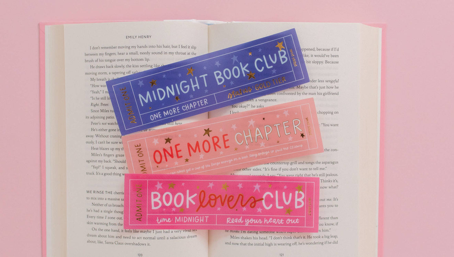 Midnight Book Club Acetate Bookmark