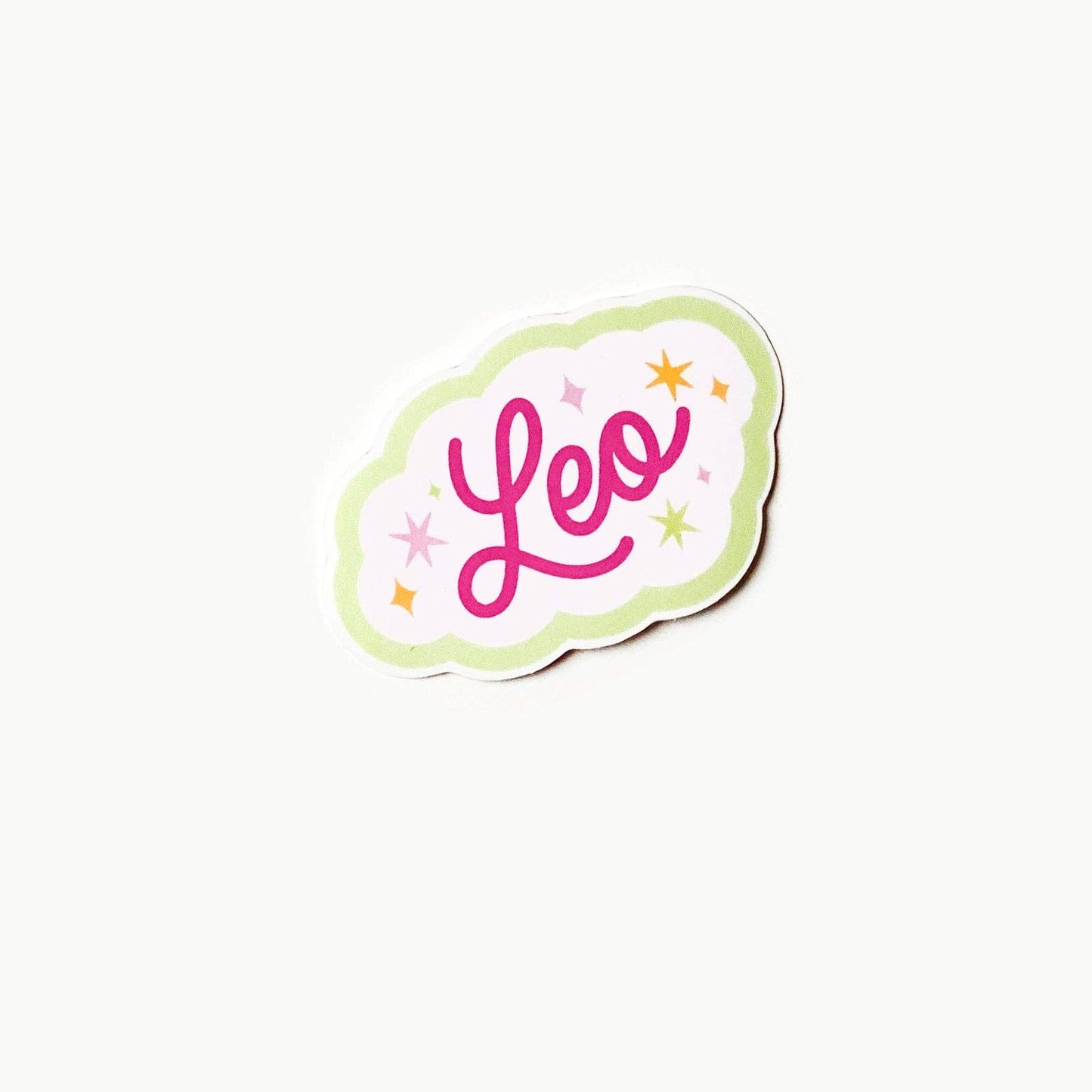 Leo Die Cut Sticker