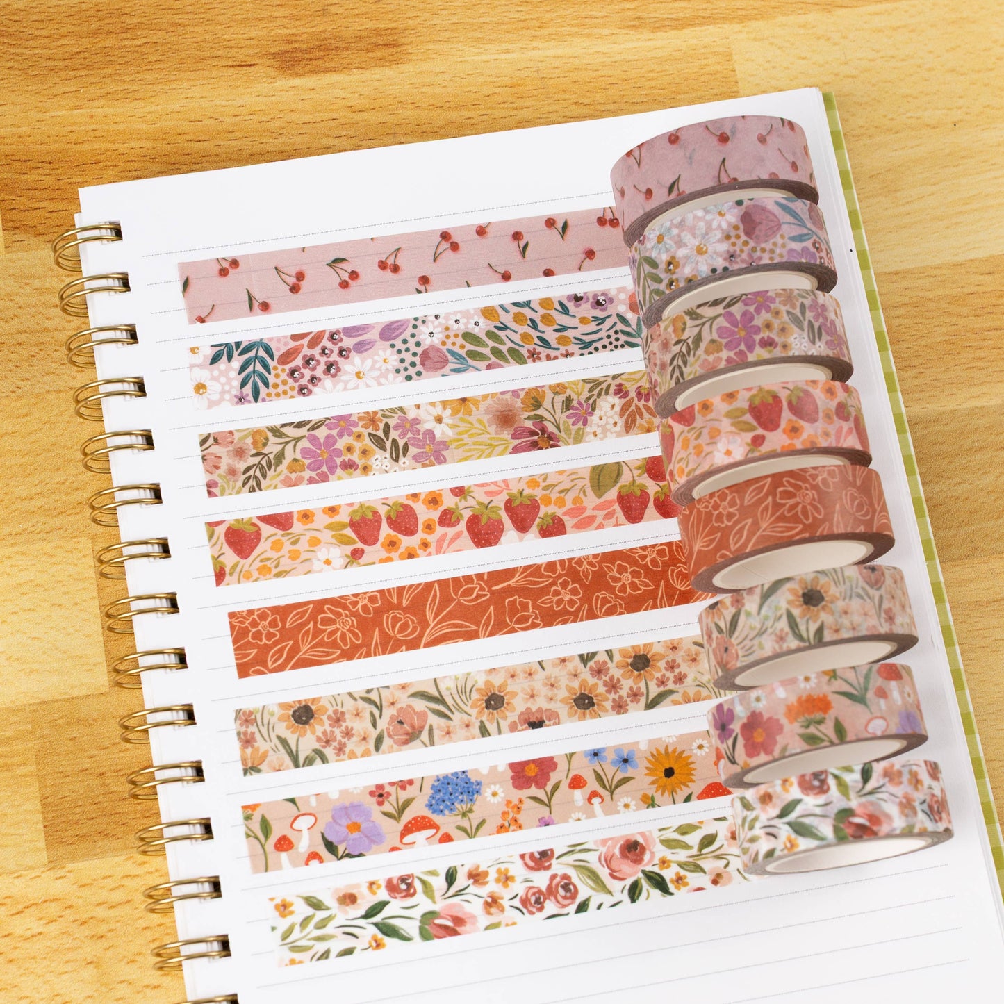 Painted Cherries Washi Tape
