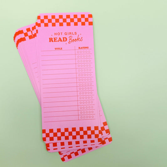 Hot Girls Read Ratings Bookmark