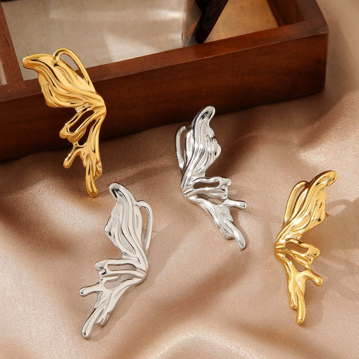 Butterfly Wings Studs