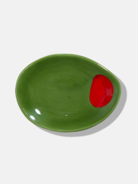 Olive Trinket Tray