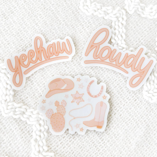 Yeehaw Sticker