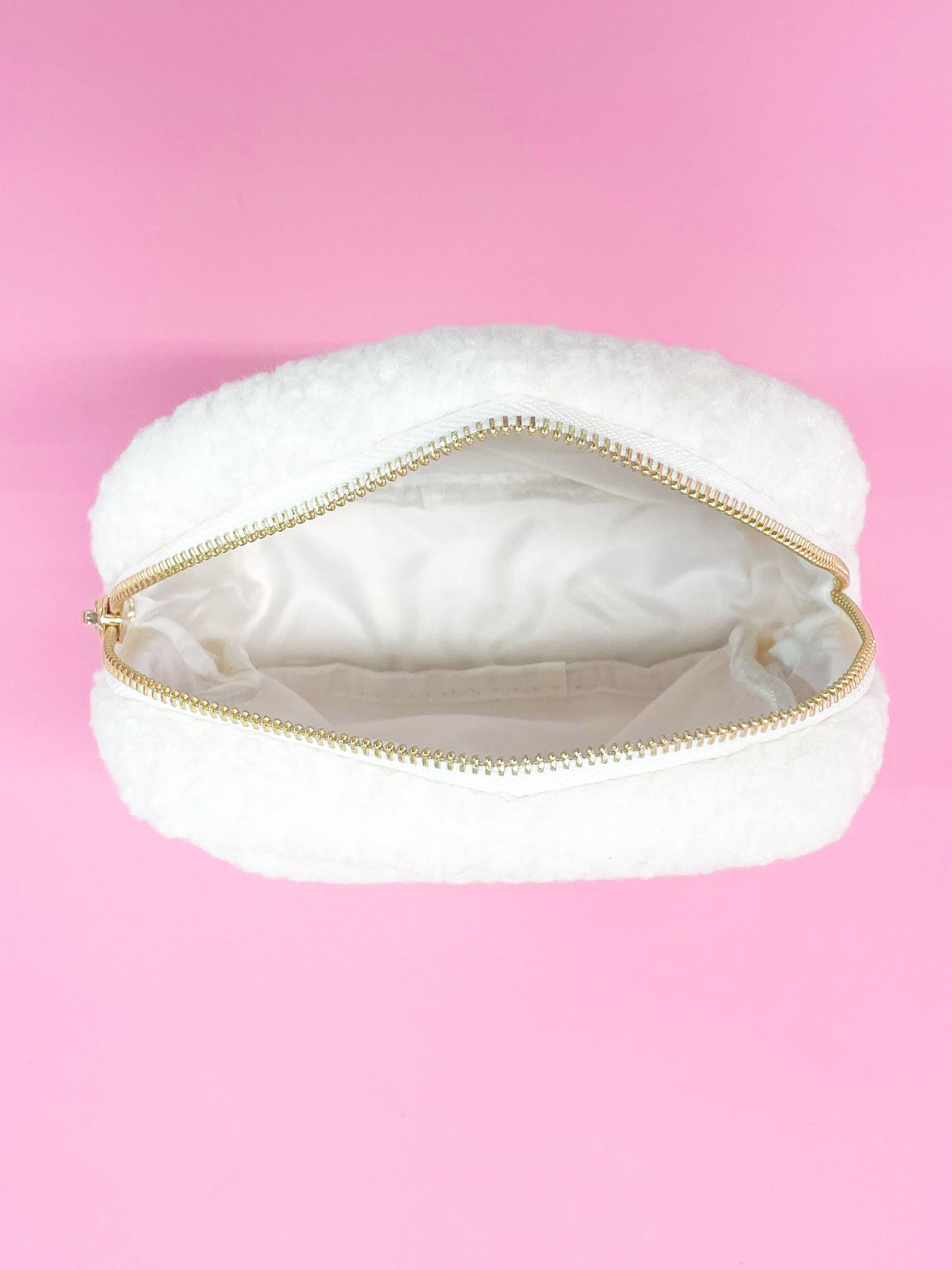 Cherry Teddy Cosmetic Zipper Bag