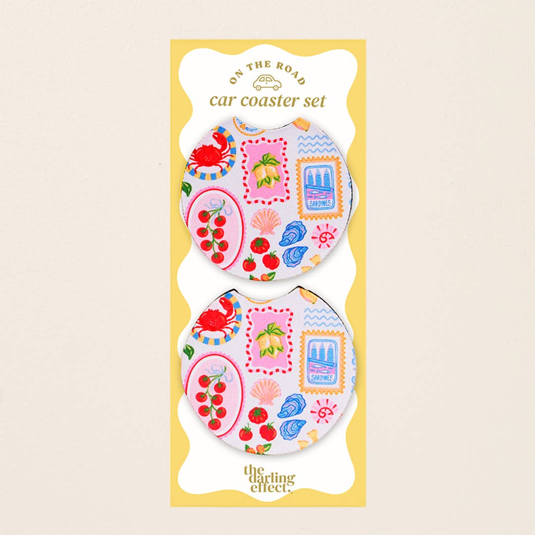 Ciao Bella Car Coaster Set