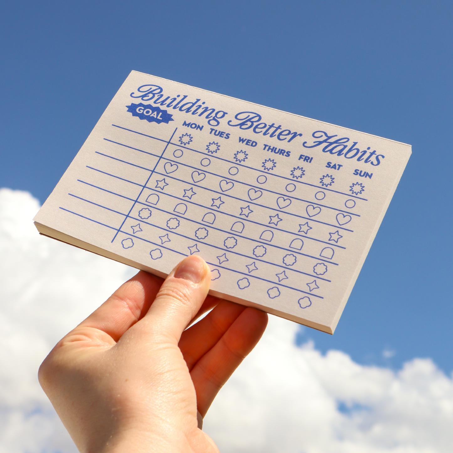 Habit Tracker Notepad