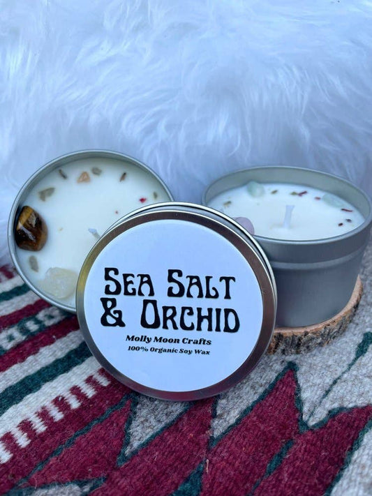 Sea Salt & Orchid Candle