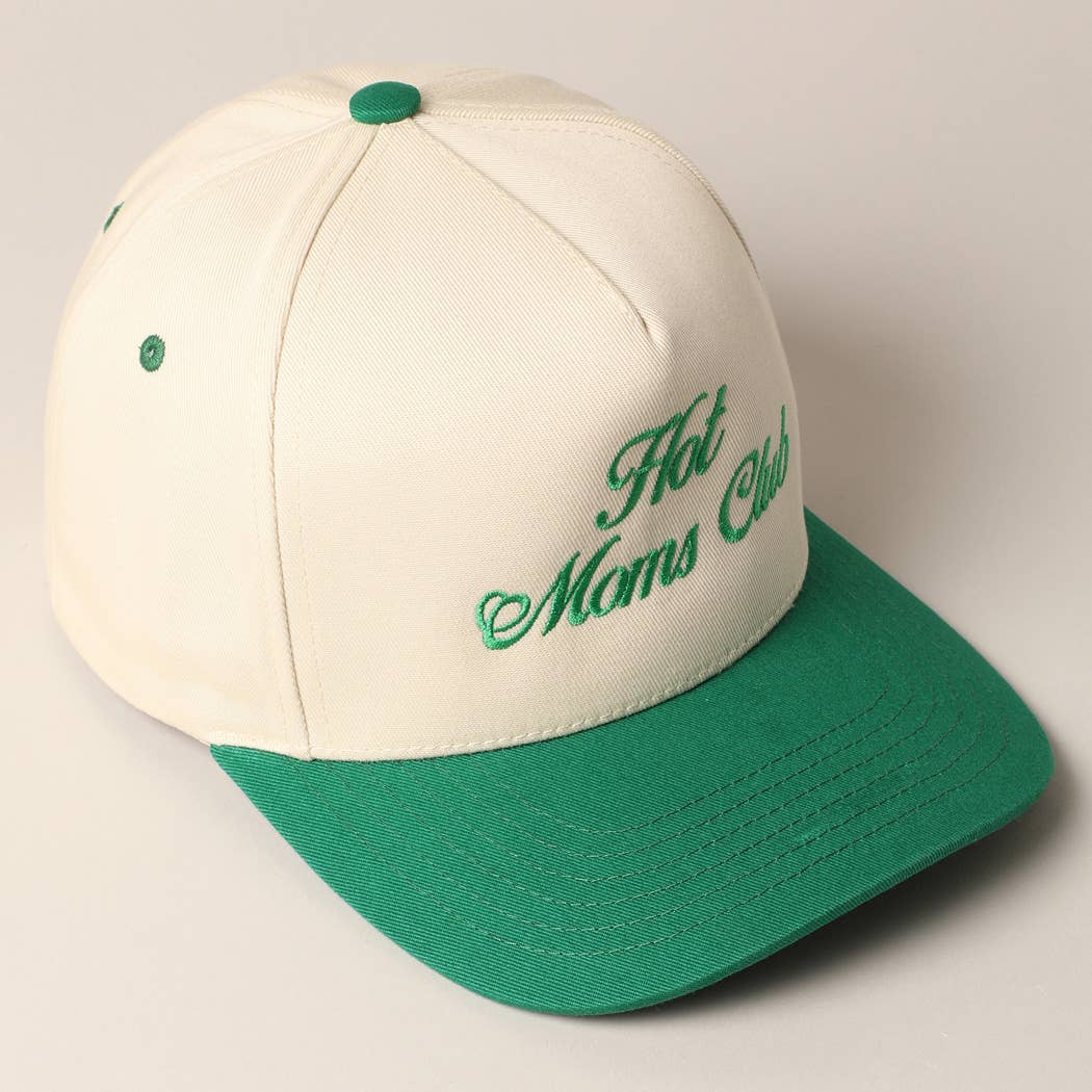 Hot Moms Club Embroidered Hat