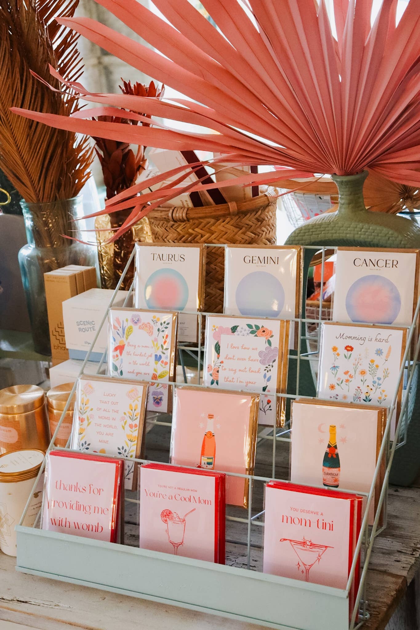 You Deserve a Mom-tini Greeting Card