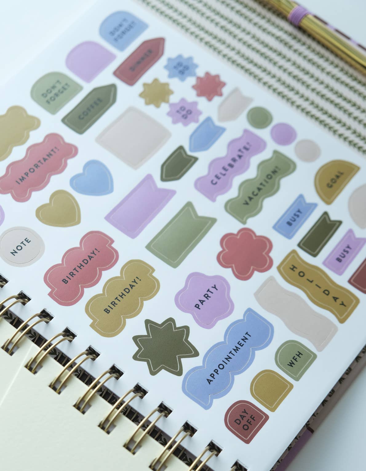 2027 Folk Art Print Planner