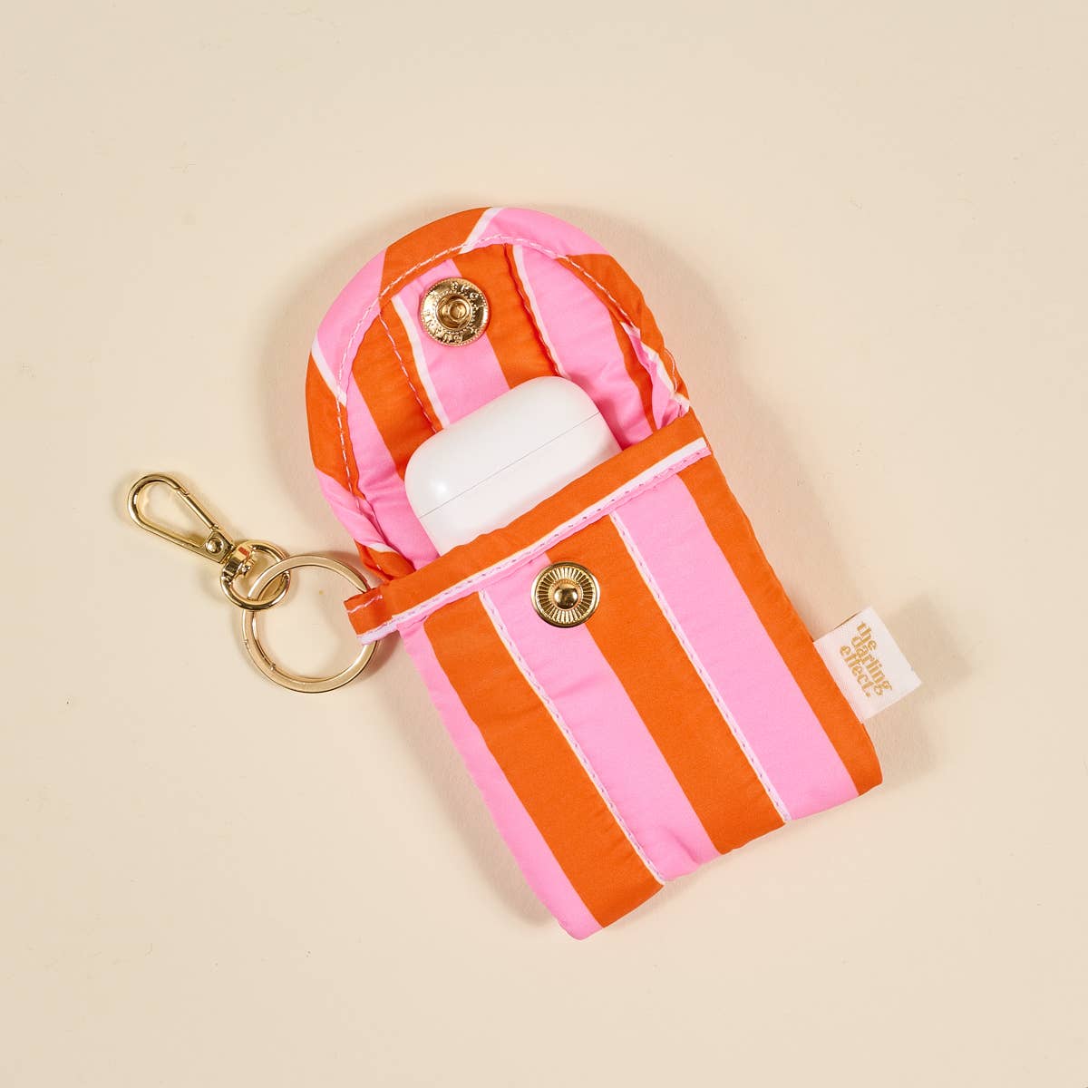 Puffy Earbud Case – Sicily Stripes