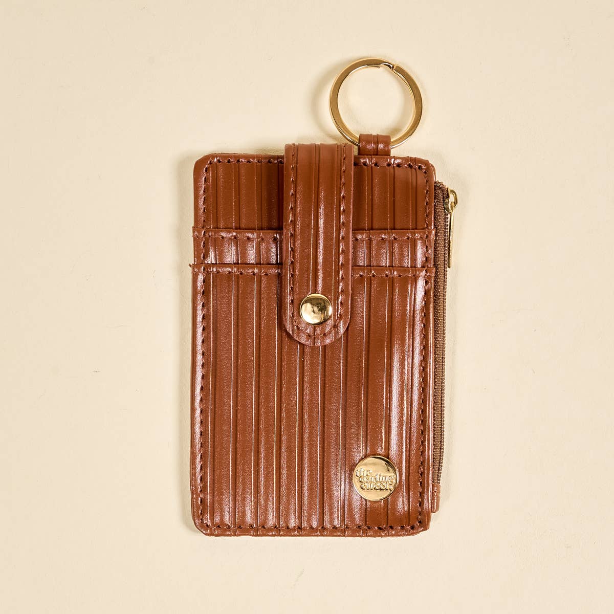 Keychain Wallet – Cognac