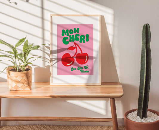 Mon Cheri Art Print