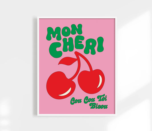 Mon Cheri Art Print
