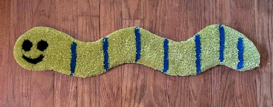 Worm Tufted Wall Hanging