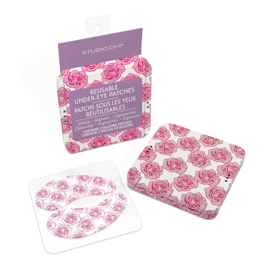 Petite Rose Reusable Under-Eye Patches