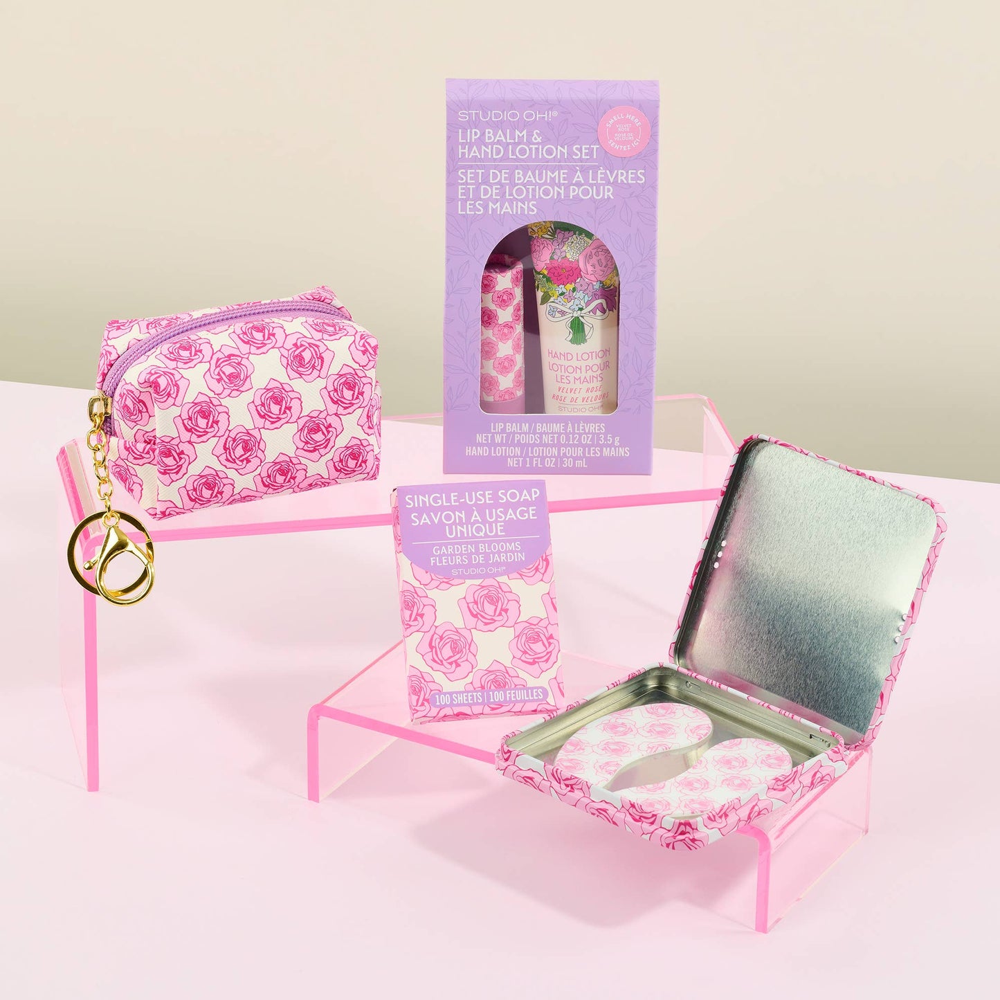 Petite Rose Reusable Under-Eye Patches