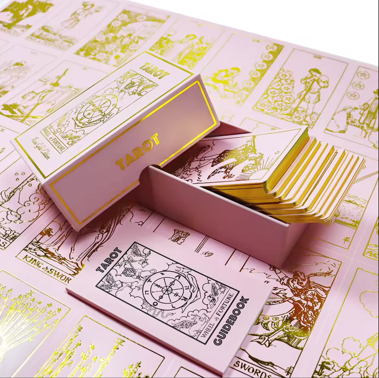 Rose Gold Tarot Cards & Guide