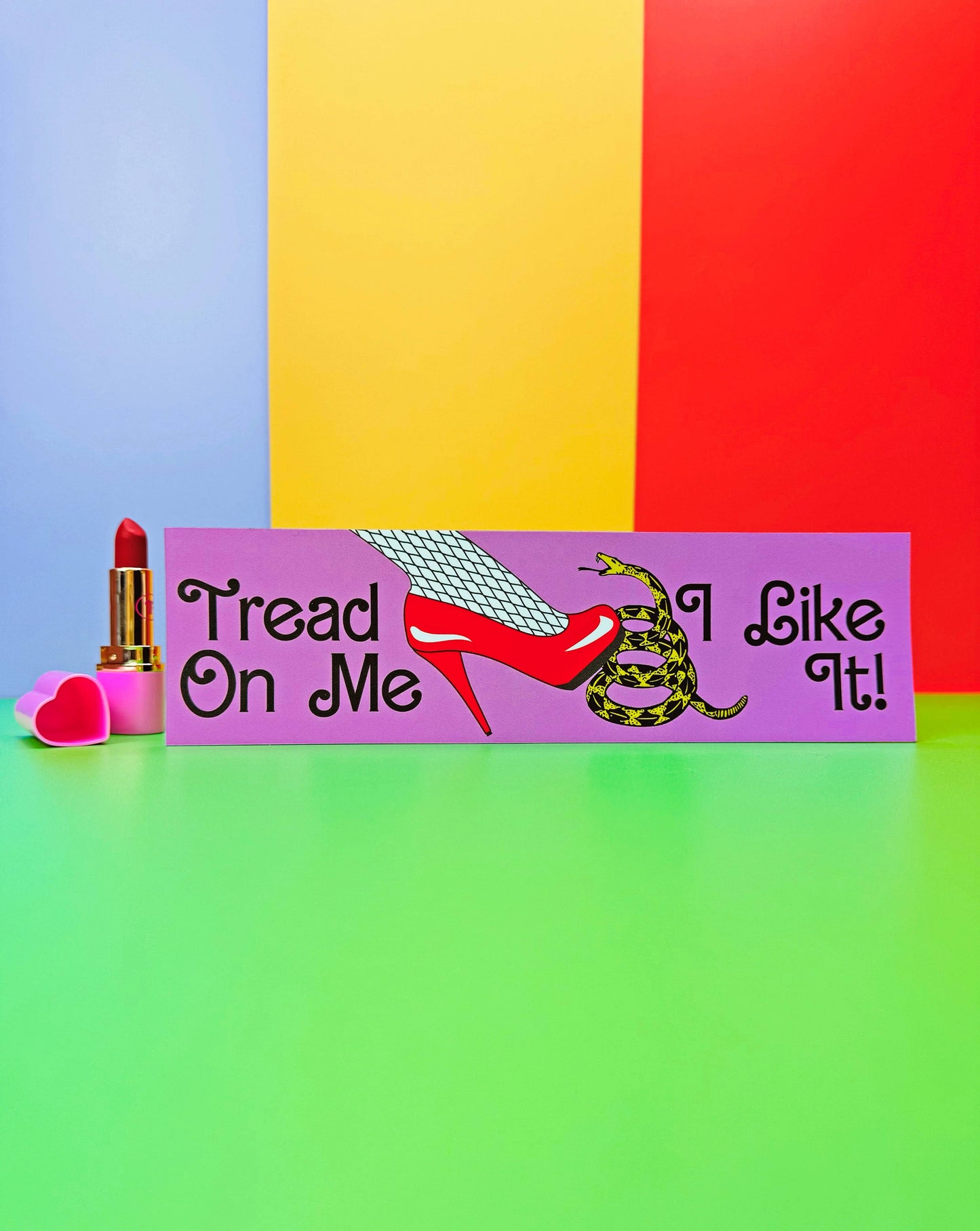 Tread On Me Bumper Magnet
