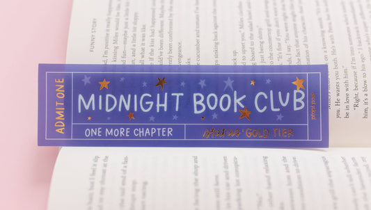 Midnight Book Club Acetate Bookmark