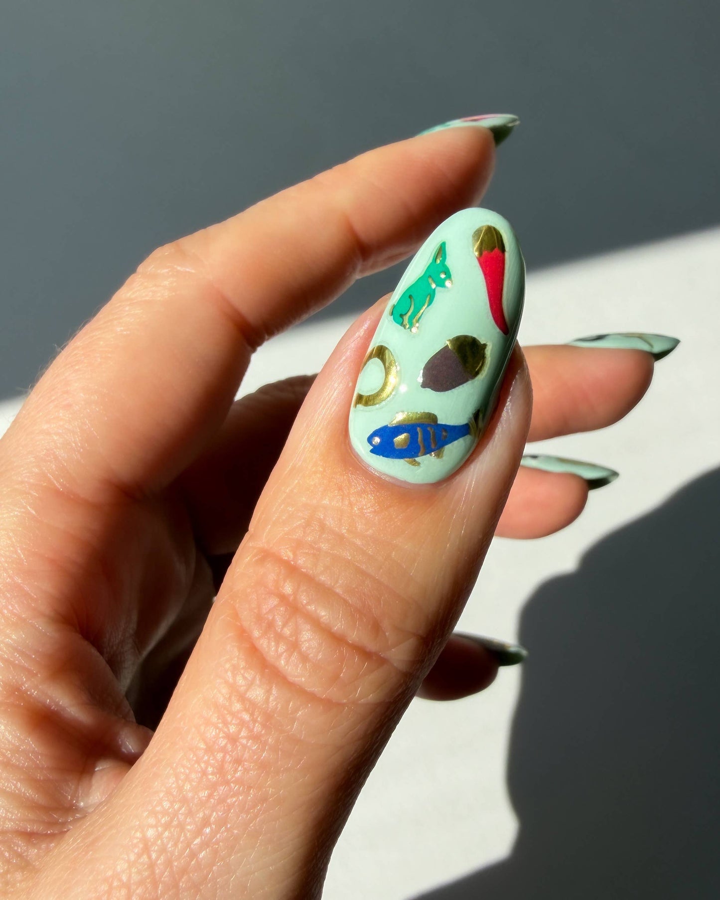 Nail Art Stickers - Good Fortune