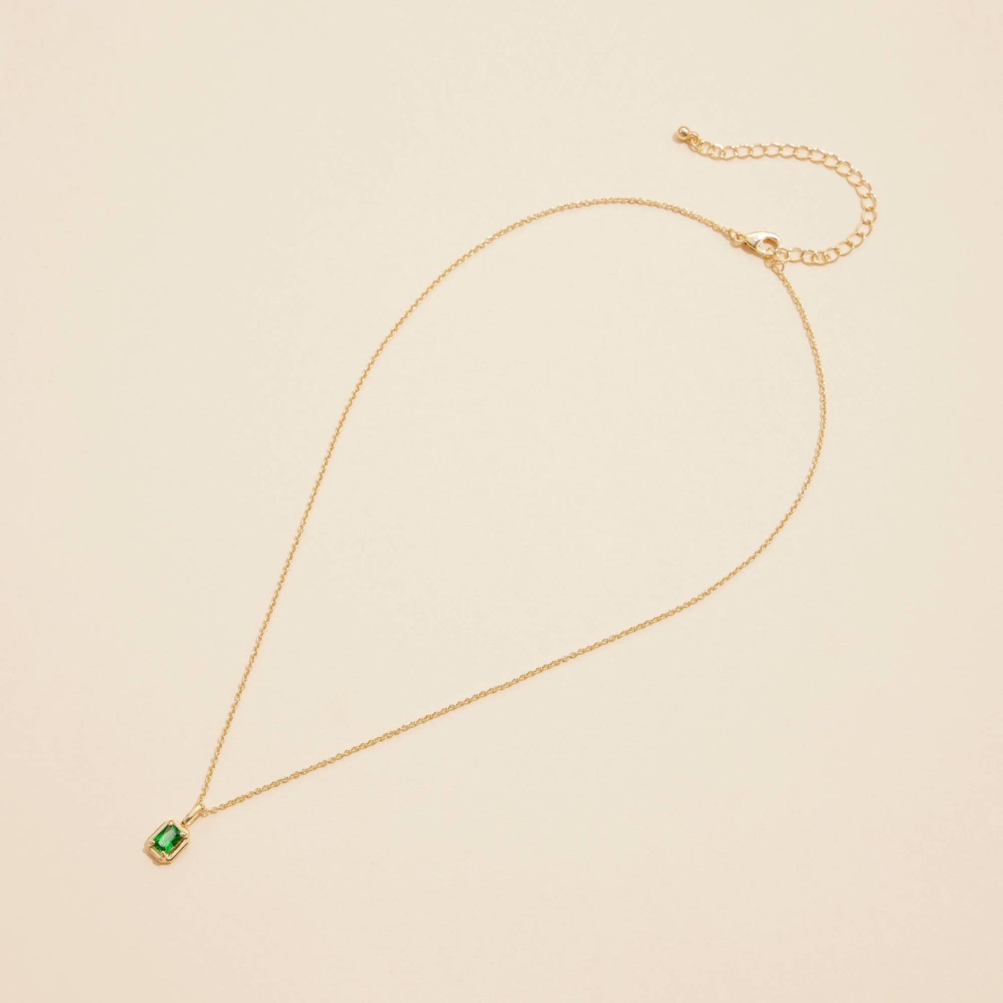 Birthstone Charm Necklace