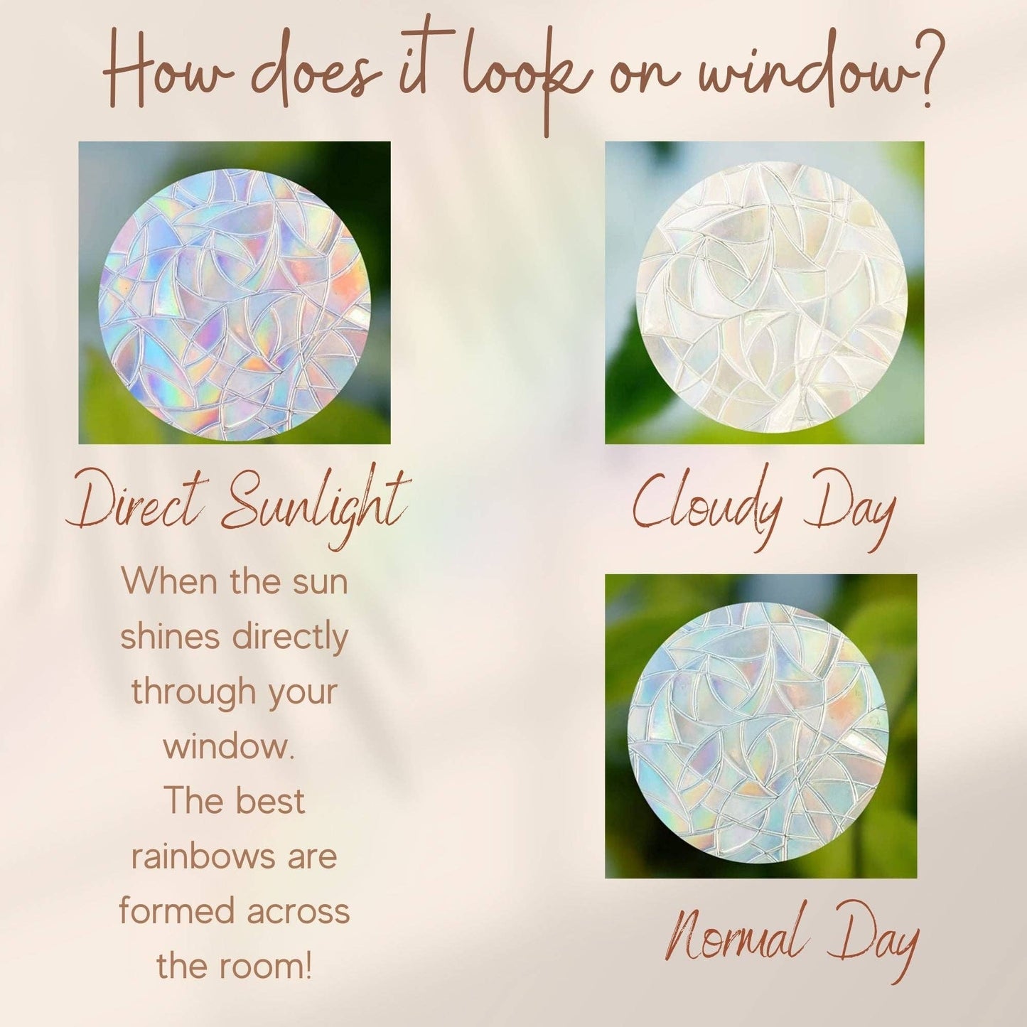 Star Suncatcher Sticker Set