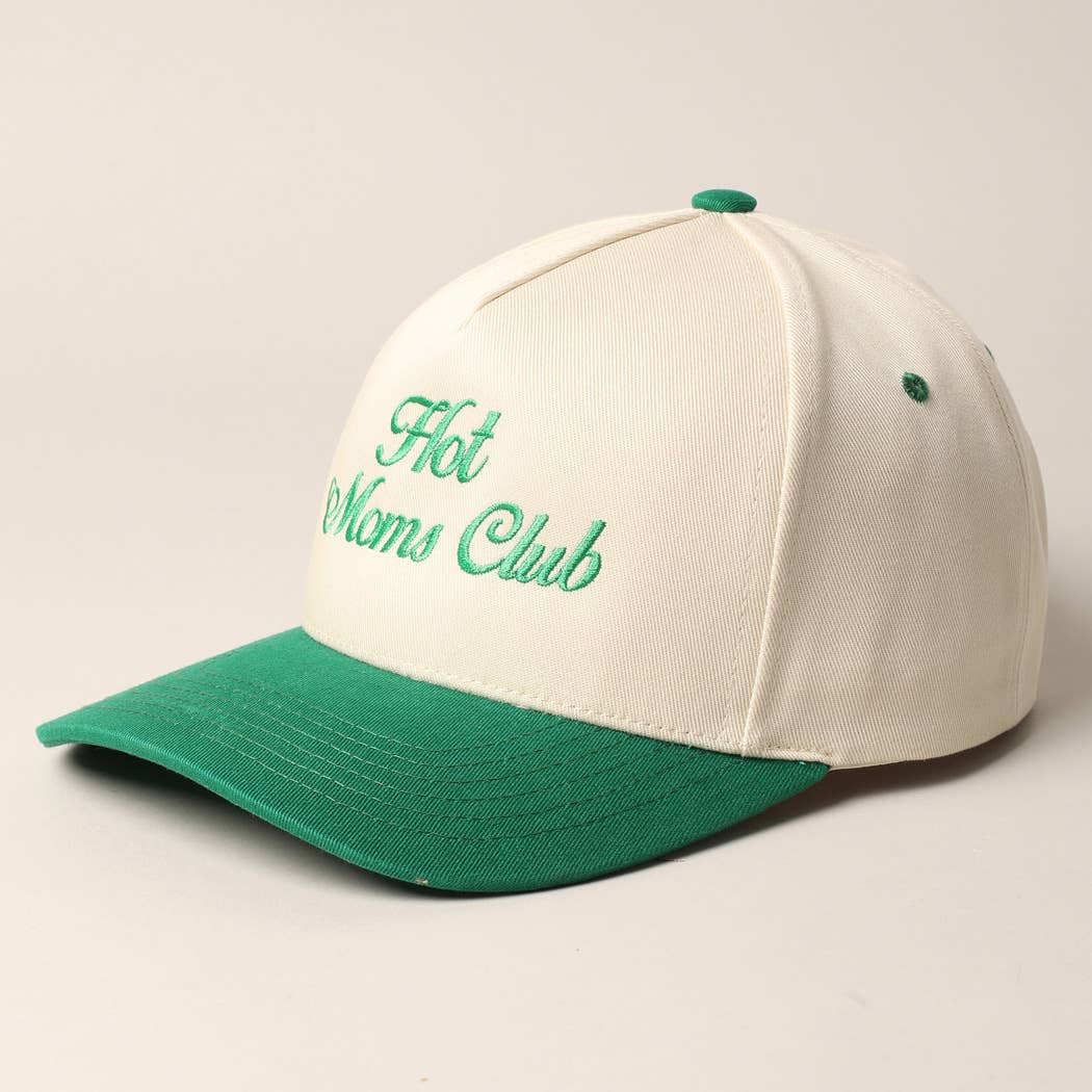 Hot Moms Club Embroidered Hat