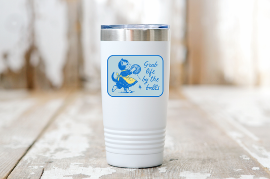 Grab Life by the Balls Sticker