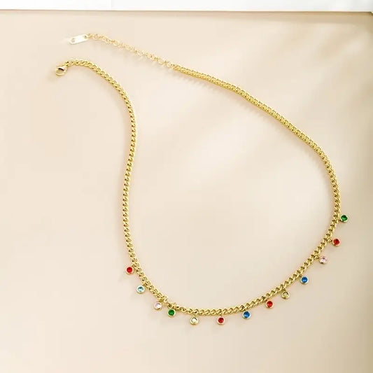 Tiny Gems Necklace