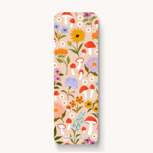 Mushroom Meadows Bookmark