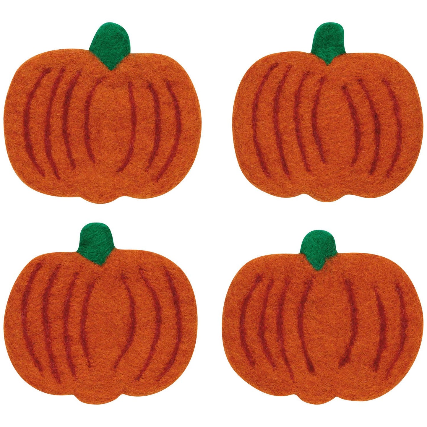 Hallows' Eve Felt Wool Coaster Set of 4