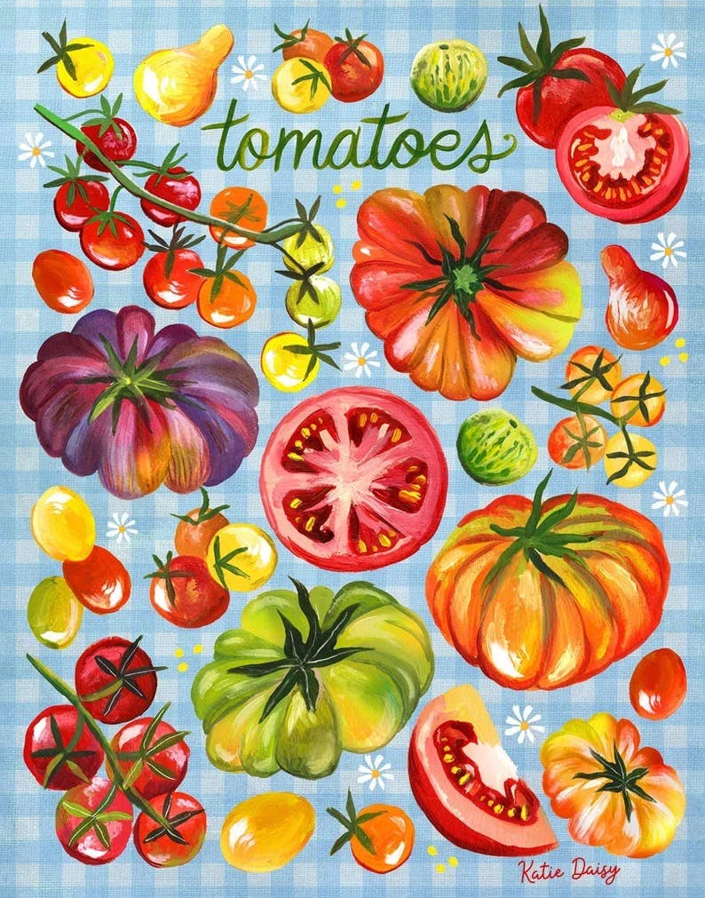 Tomatoes Art Print