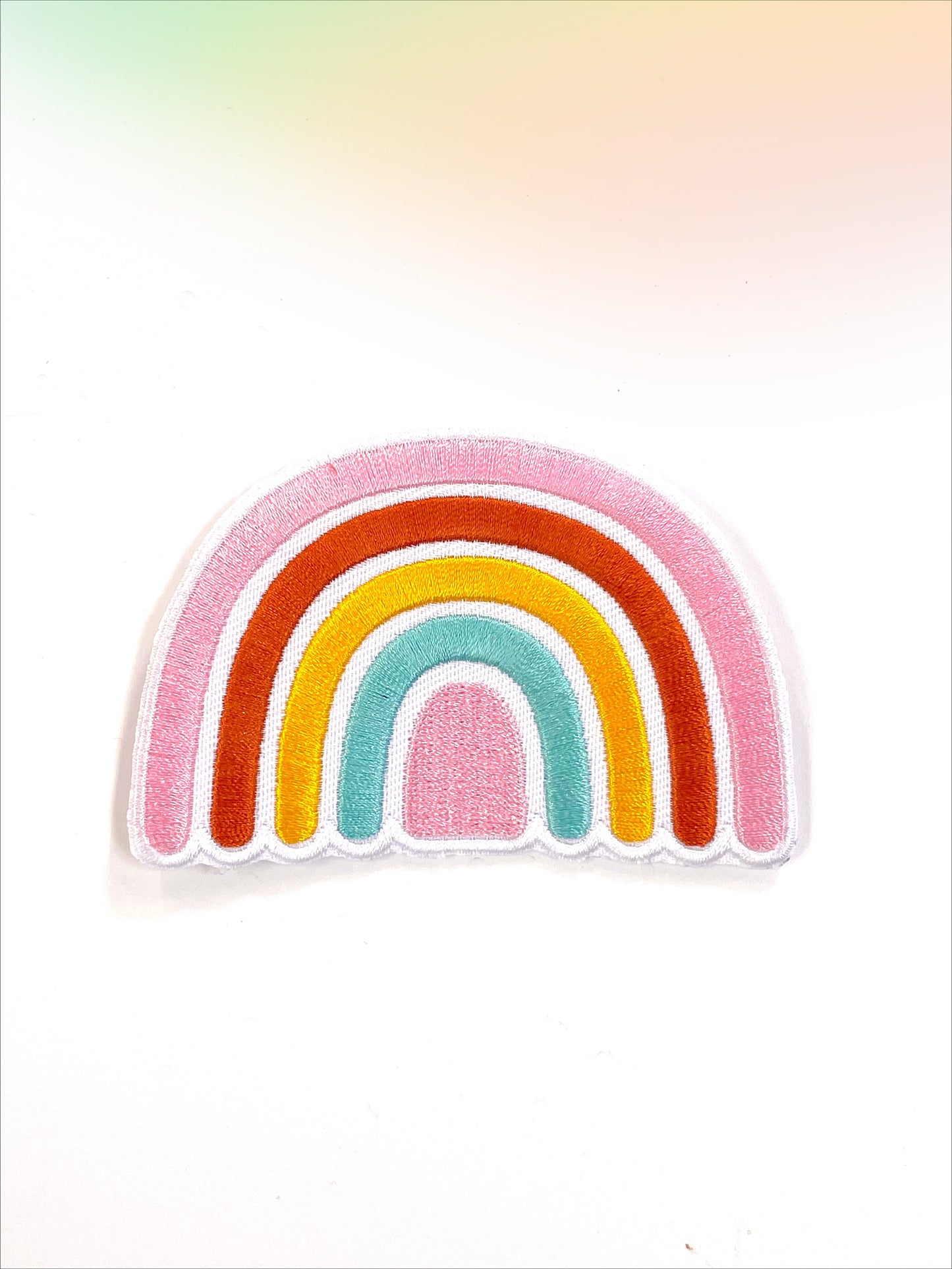 Rainbow Iron-On Patch