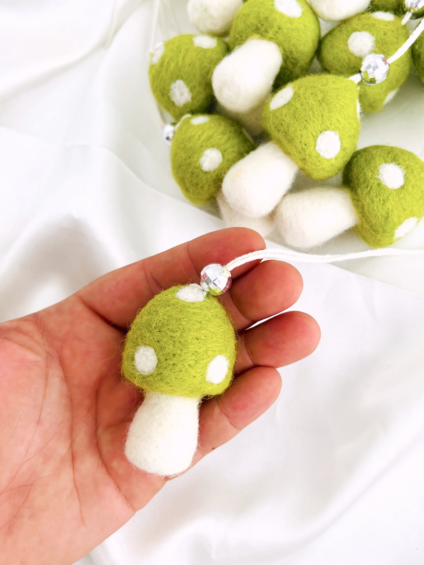 Felt Mushroom Car Hanger