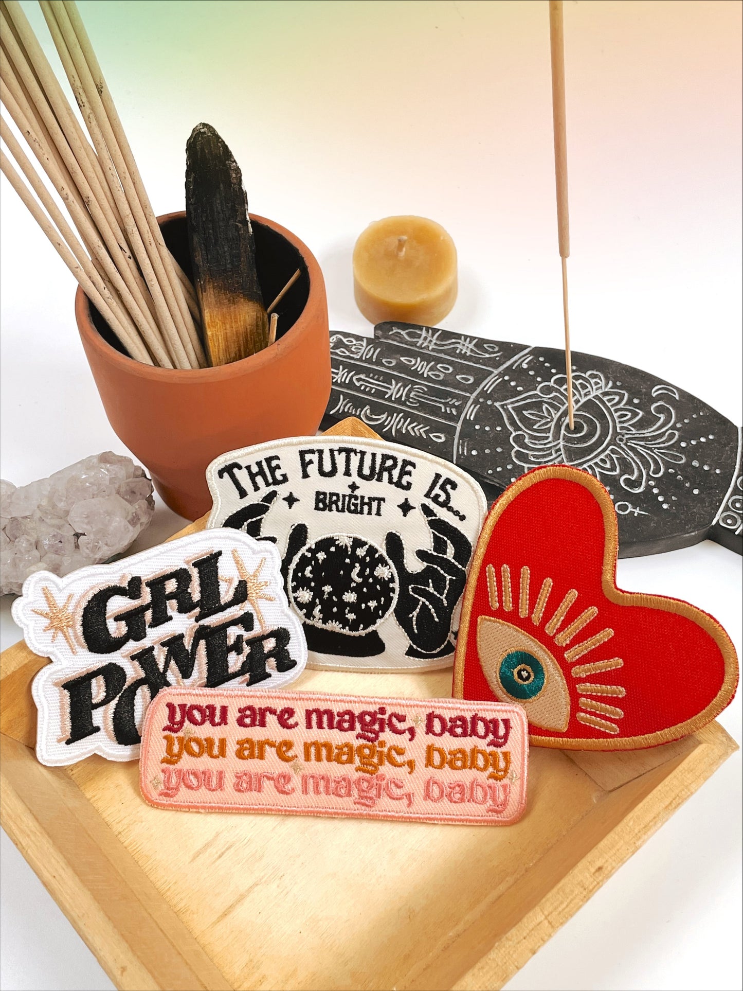 Future is Bright Iron-On Patch