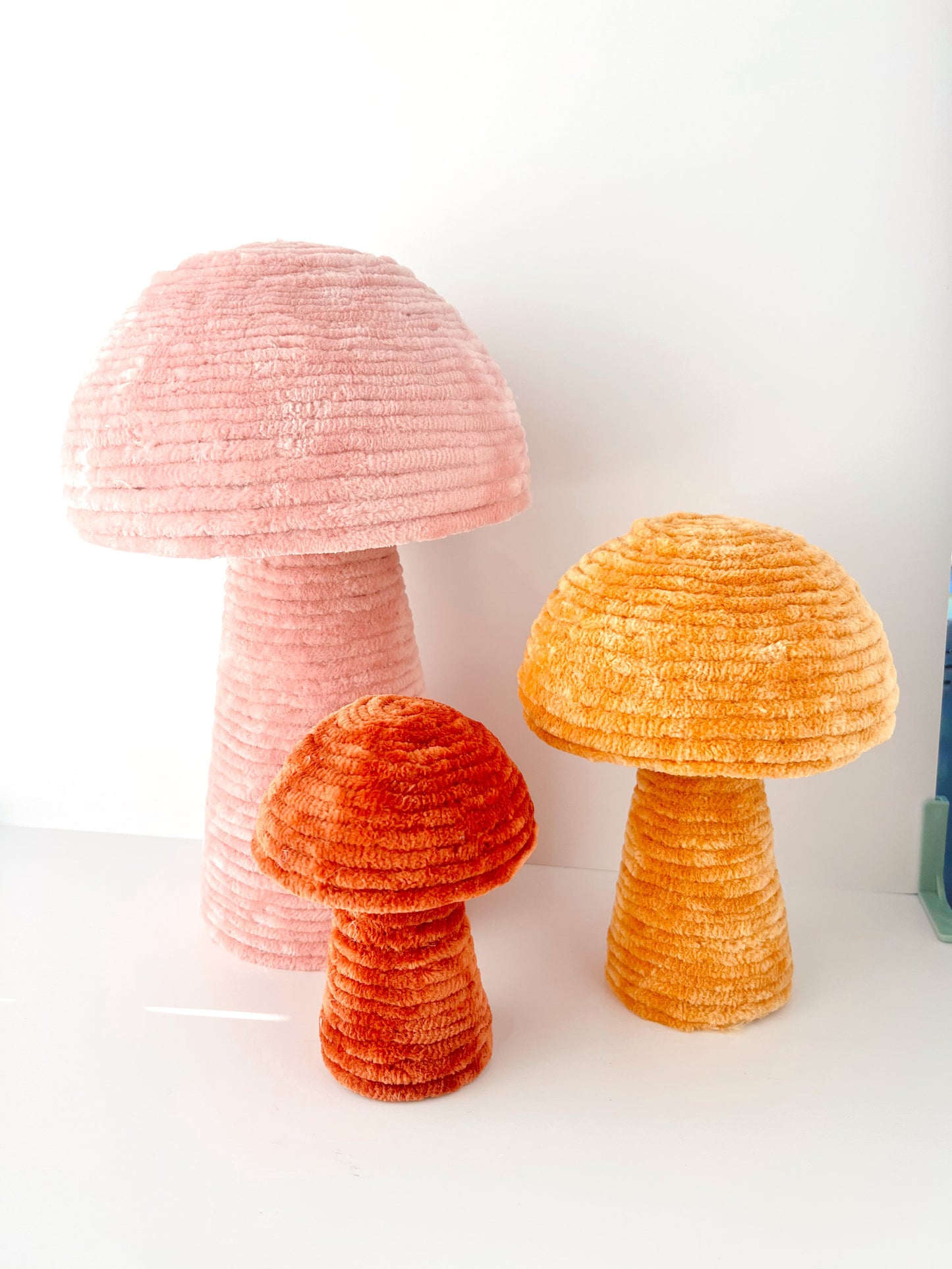 Customizable Velvet Shroomie Trio