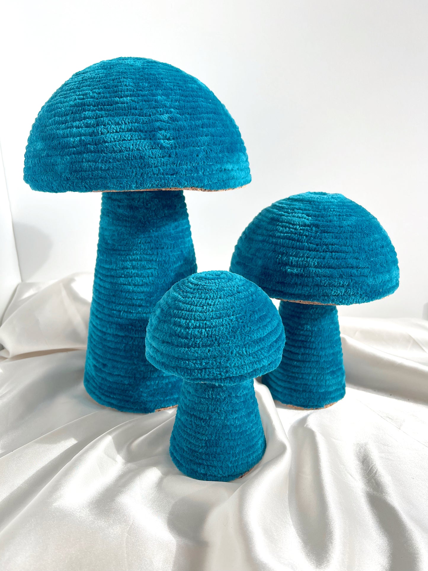 Customizable Velvet Shroomie Trio