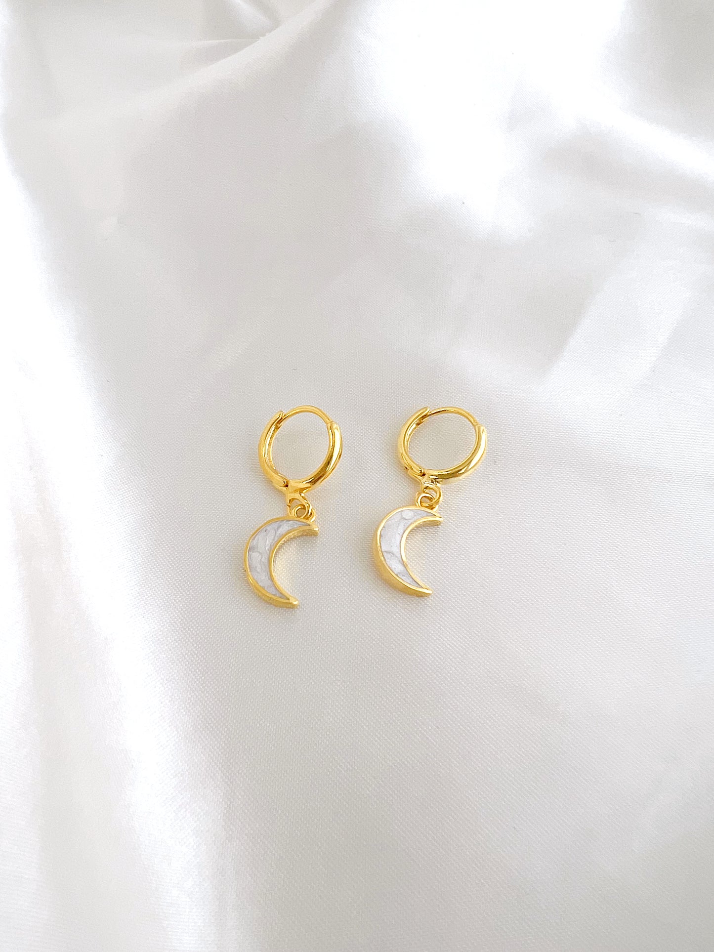 Gold Opal Moon Huggies