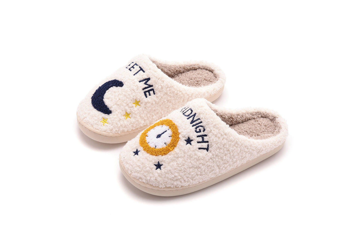 Meet Me At Midnight Plush Slippers