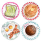 Breakfast Plates Coaster Set