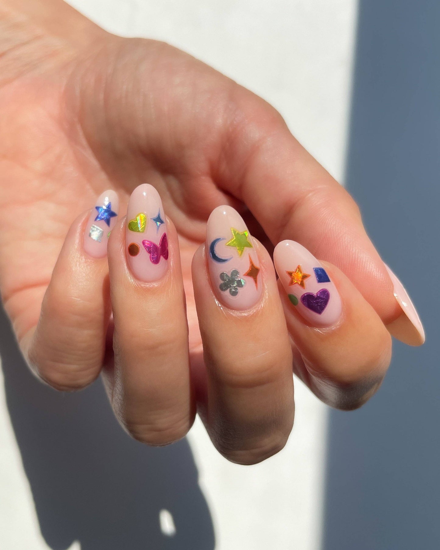 Nail Art Stickers - Confetti