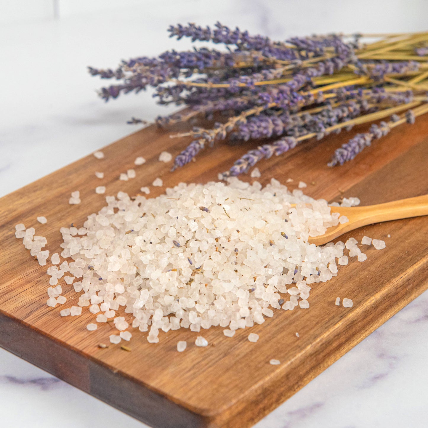 Lavender Scented Bath Salts - Lavender Blossom