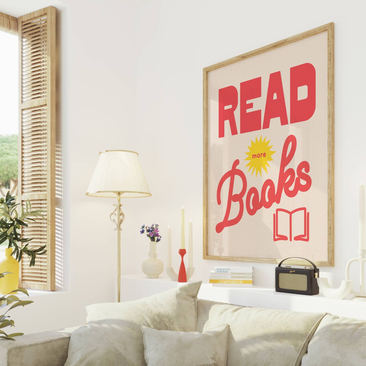 Read More Books Art Print