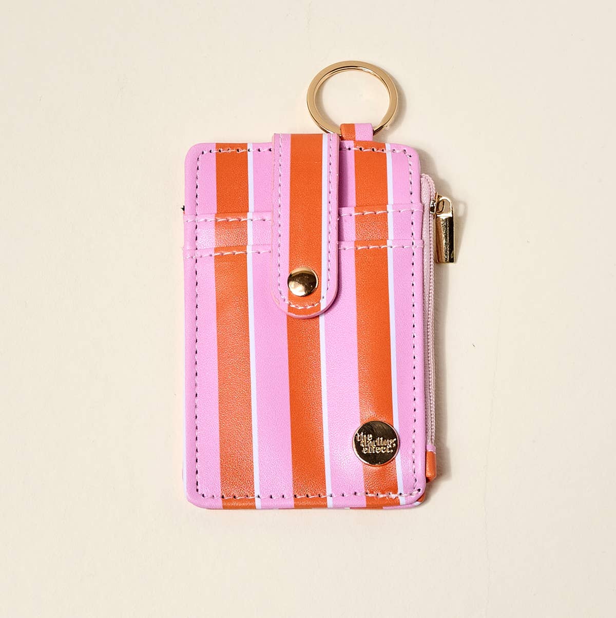 Keychain Wallet – Sicily Stripes