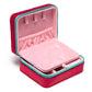 Strawberry Season Velvet Jewelry Zip Case